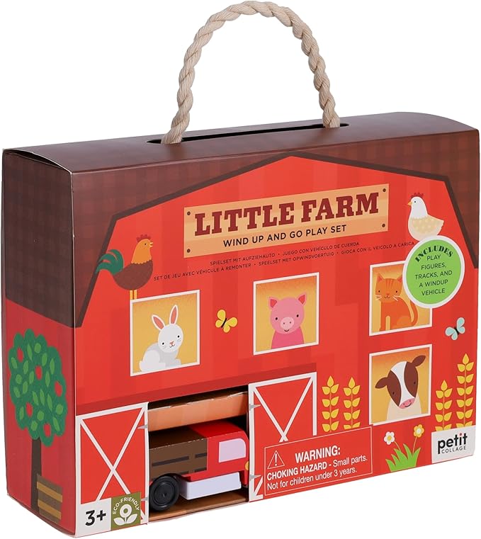 Little Farm Wind Up and Go Play Set 🚜