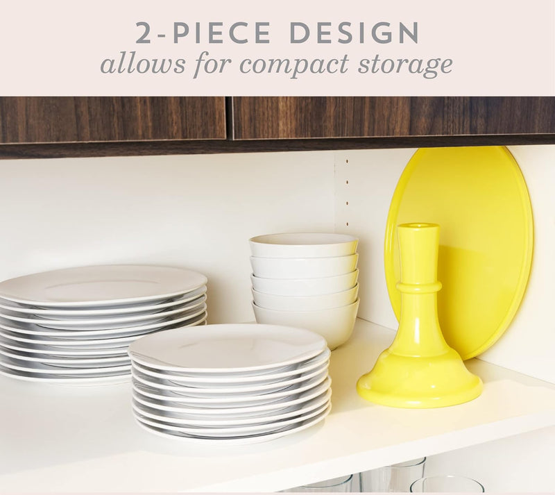Yellow Melamine Cake Stand