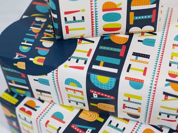 Happy Birthday Gift Wrap Pack