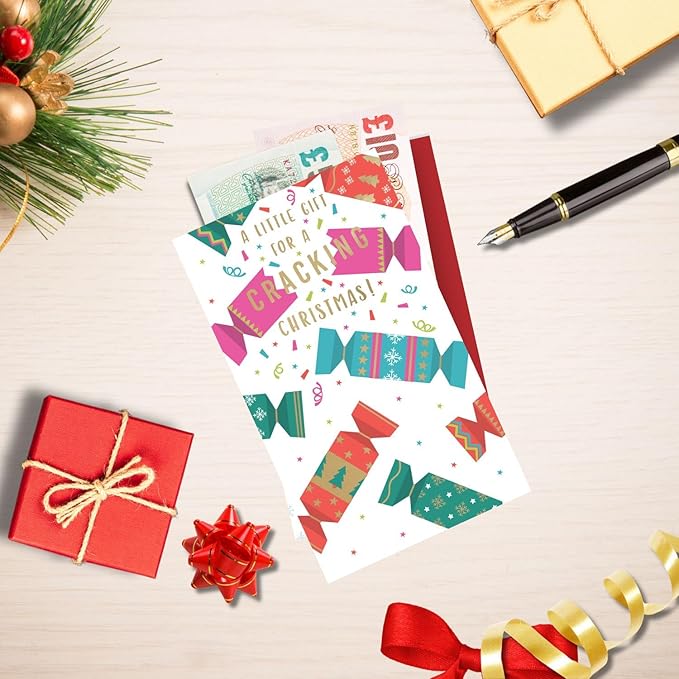 Get Cracking Money Christmas Card