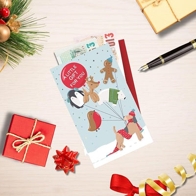 A Little Gift For You Money Christmas Card