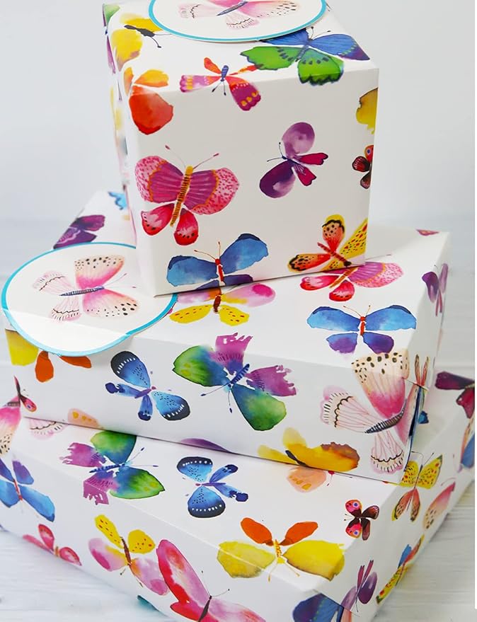 Butterflies Gift Wrap Pack