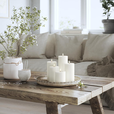 White Realistic LED Candle  Box Set