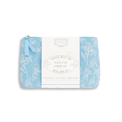 Blooming Iris Travel Pouch - Panier Des Sens