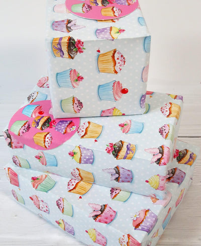 Cupcake Gift Wrap Pack