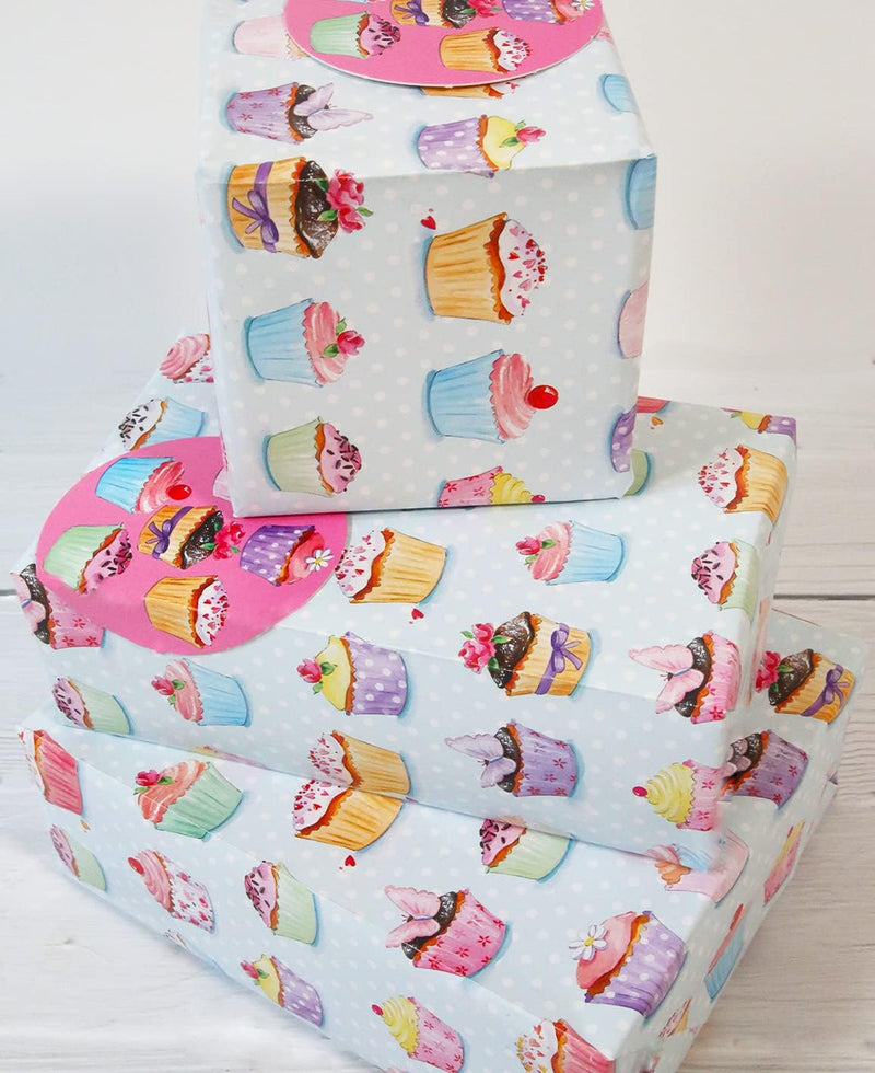 Cupcake Gift Wrap Pack