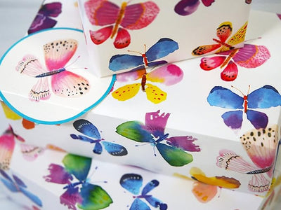 Butterflies Gift Wrap Pack