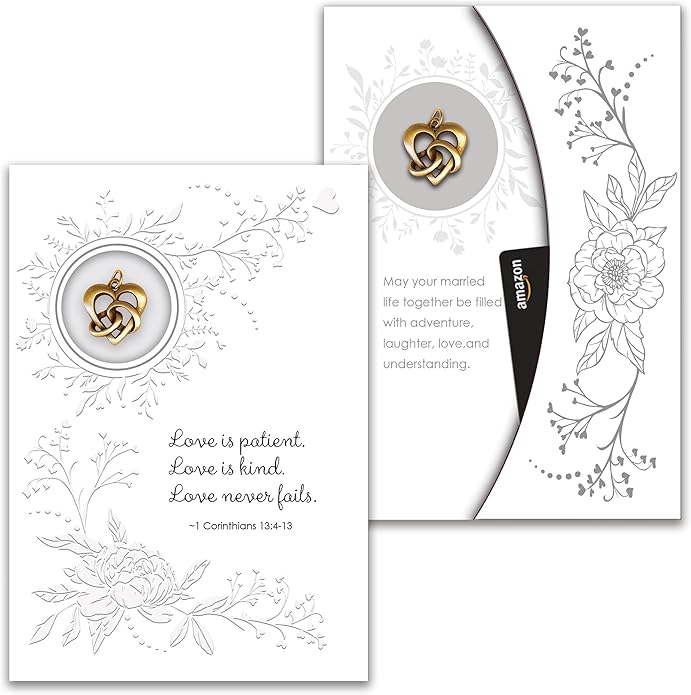 Wedding Greeting Card with Lapel Pin