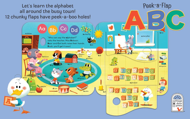 ABC Peek A Flap Book