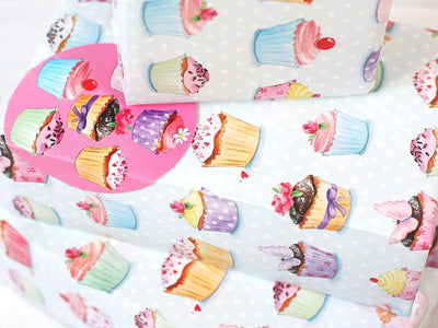 Cupcake Gift Wrap Pack