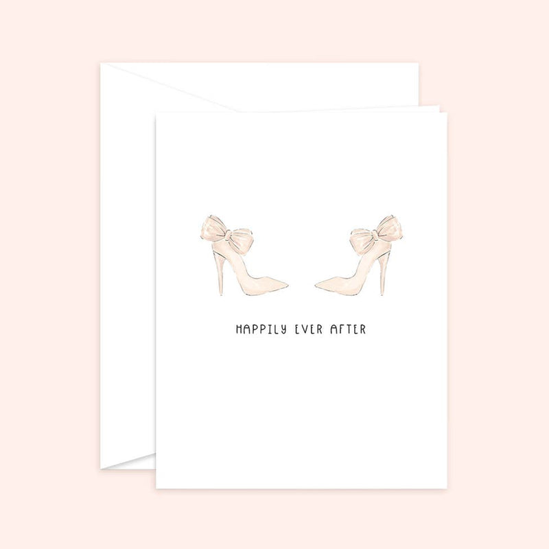 Happily Ever After Newlywed Greeting Card