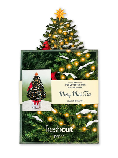 Mini Merry Tree Pop-up Greeting Card