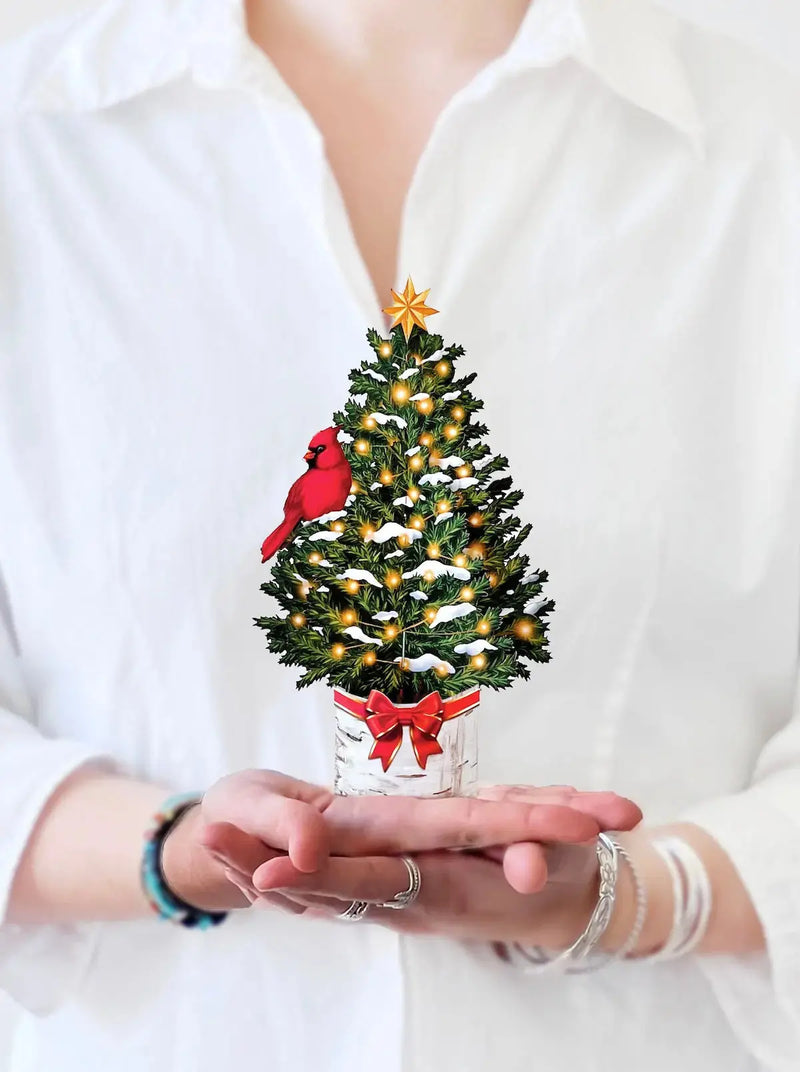 Mini Merry Tree Pop-up Greeting Card