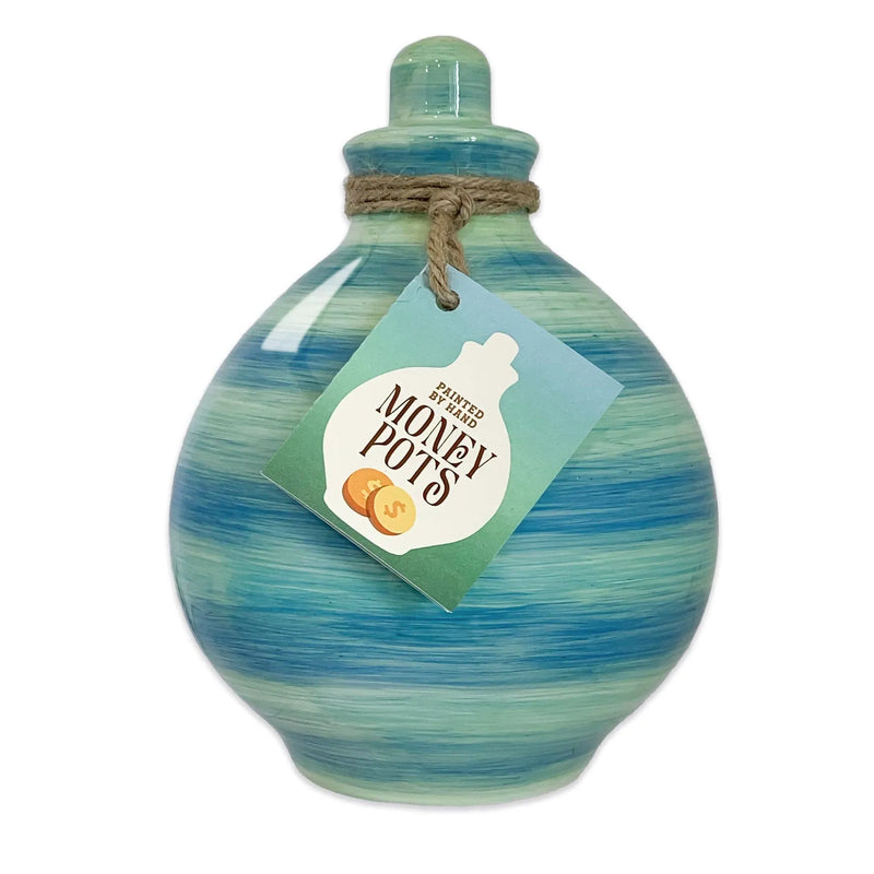 Meadow Hand Painted Money Pot