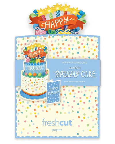 Mini Confetti Cake Pop-Up Card