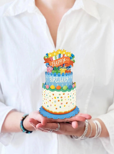 Mini Confetti Cake Pop-Up Card