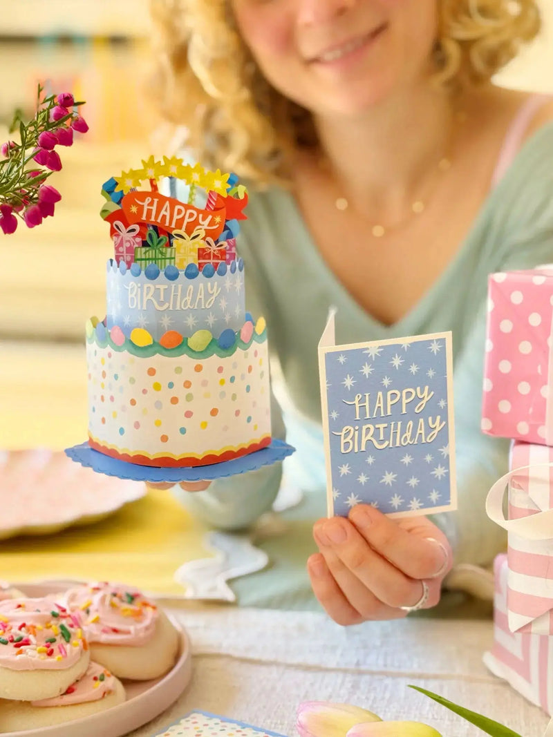 Mini Confetti Cake Pop-Up Card