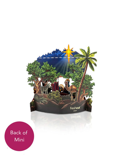 Mini Nativity Pop-up Greeting Card