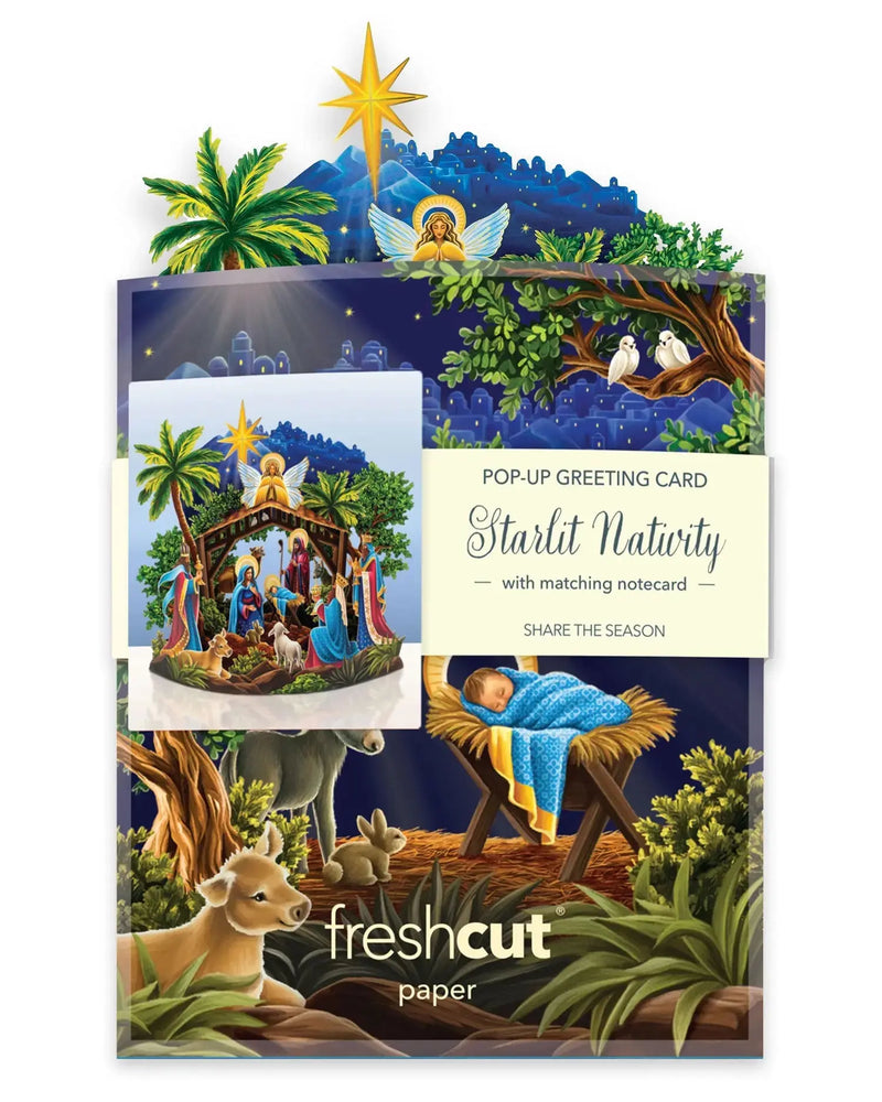 Mini Nativity Pop-up Greeting Card