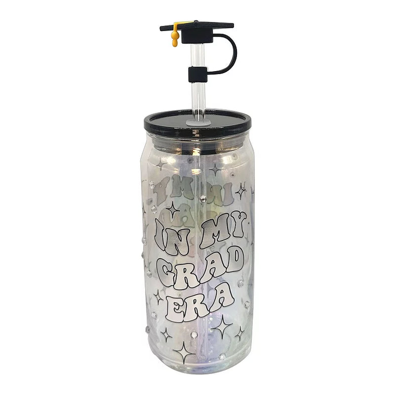 In My Grad Era Glass Tumbler