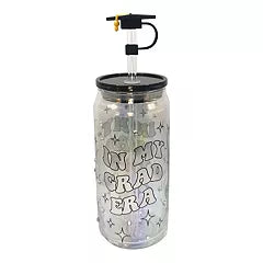 In My Grad Era Glass Tumbler
