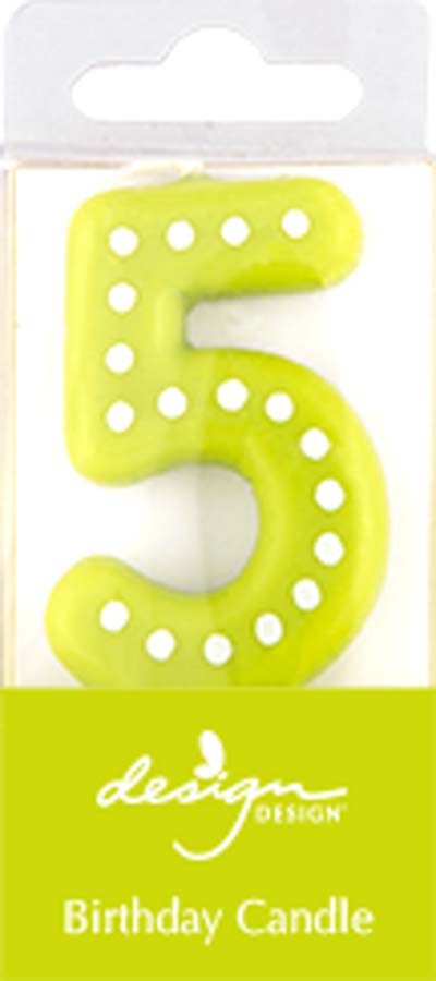 Marquee Numeric Candle