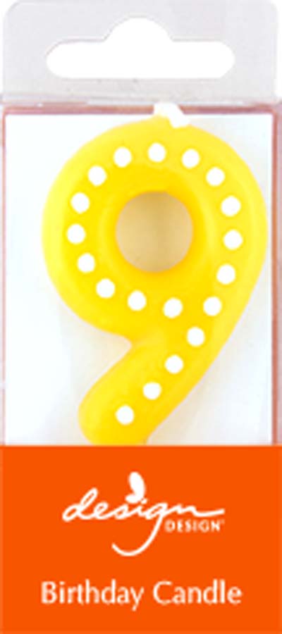 Marquee Numeric Candle