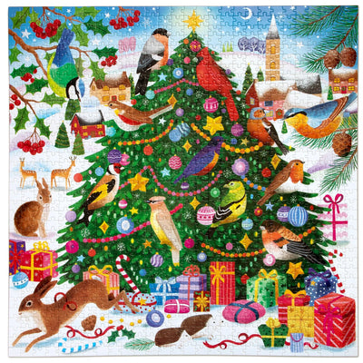 Christmas Songbirds 1000 Sq Puzzle