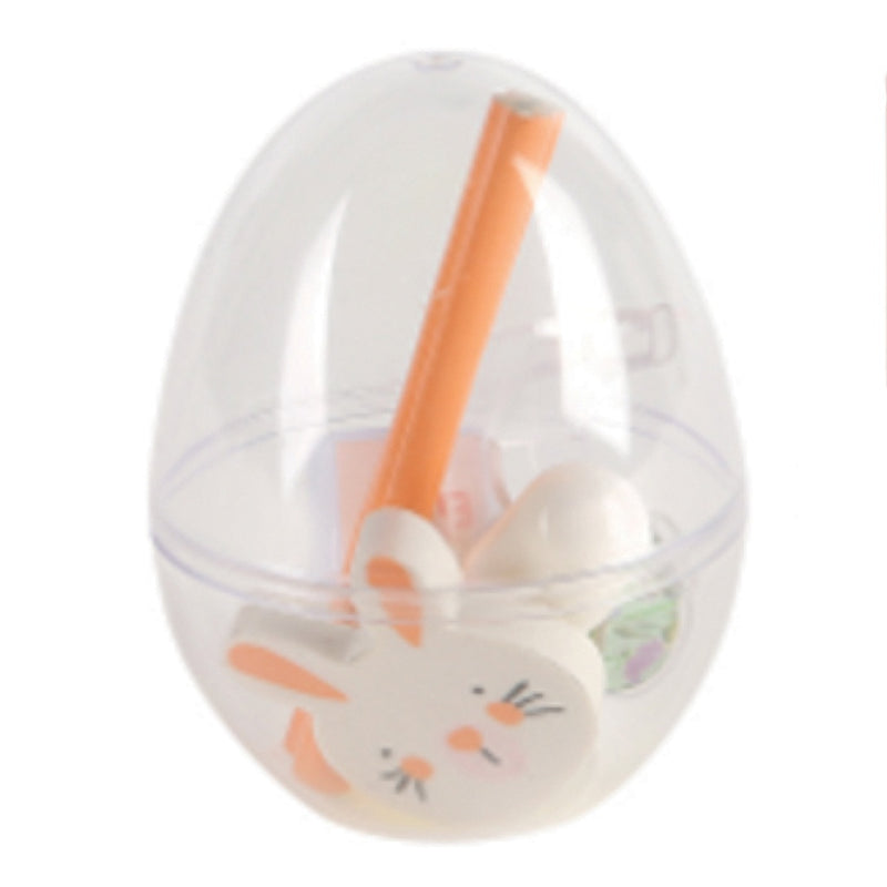 Egg Bunny Stationary Set