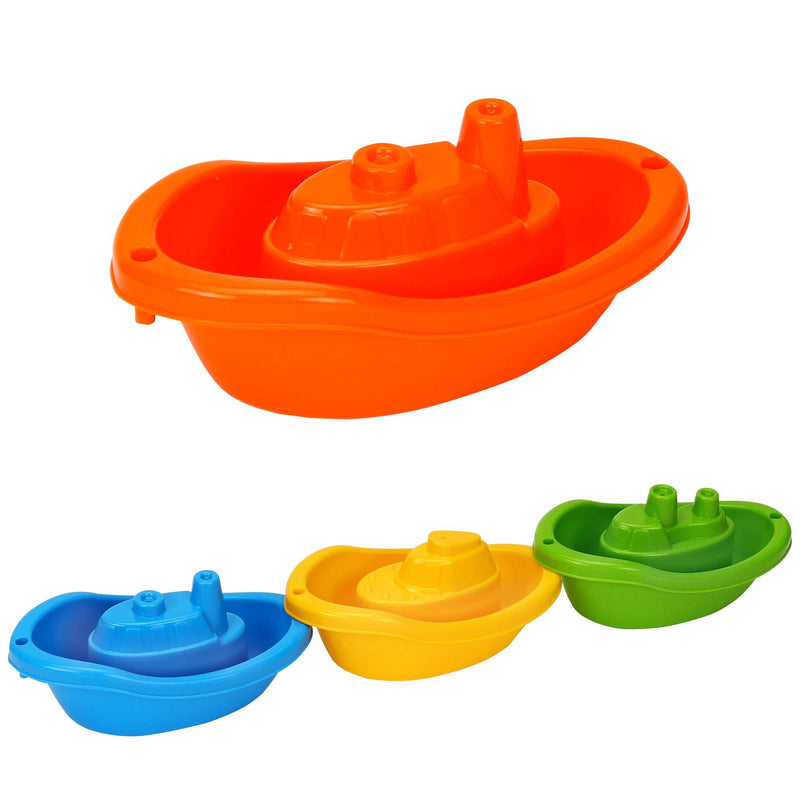 Bath Boats- Multi-Coloured Baby Bath Toys - Made in Ukraine