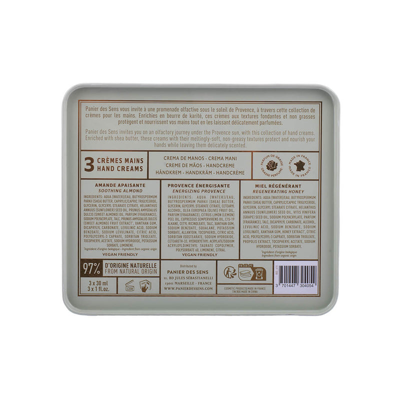 Hand Care Gift Set - Honey, Almond, and Provence - Panier Des Sens