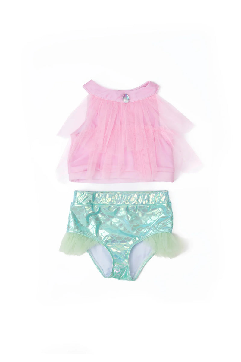 Pink Mermaid Swimsuit for Kids