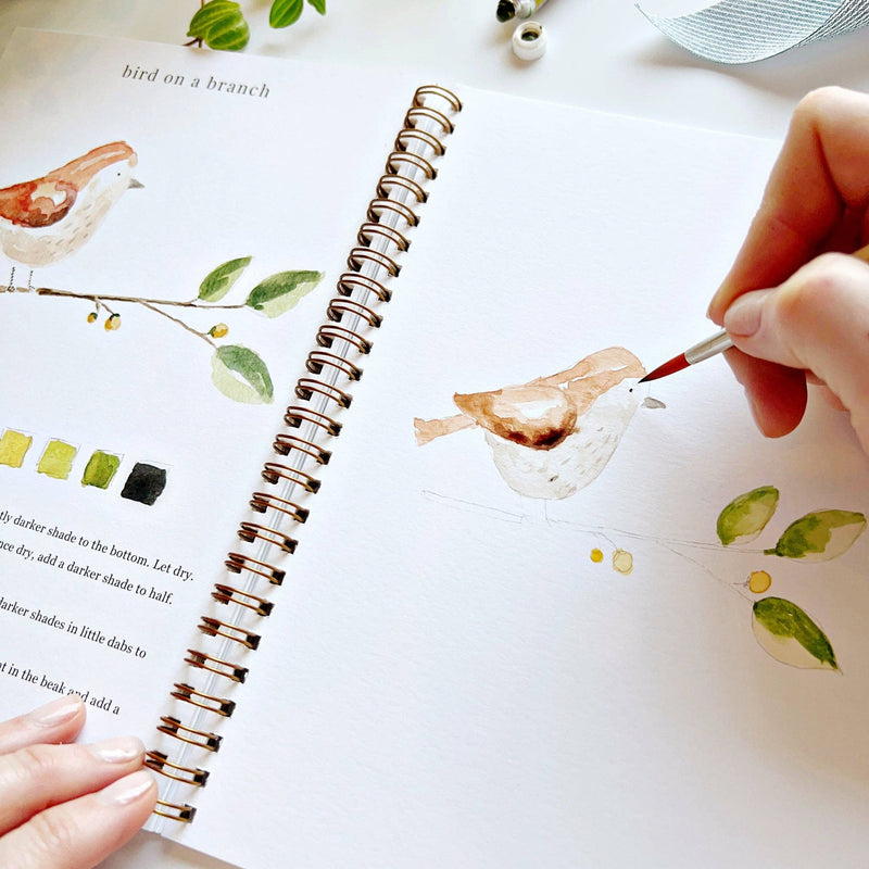 Animals Watercolour Workbook