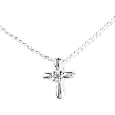 Necklace 1st Communion Cross 16In Chain
