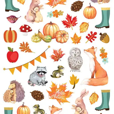 Hello Autumn Decorative Stickers
