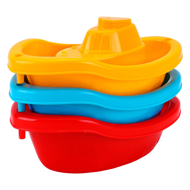 Bath Boats- Multi-Coloured Baby Bath Toys - Made in Ukraine