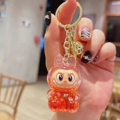 Sparkly Labubu Keychain - Sold Individually