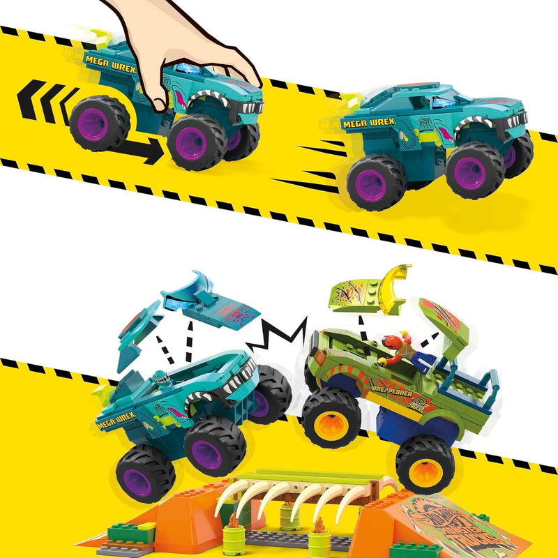 Mega Hot Wheels Monster Trucks Smash & Crash