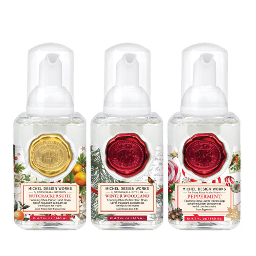 Mini Foaming Hand Soap Set: Wintertime Whimsyw