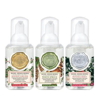 Mini Foaming Hand Soap Set: Winter Wonderland