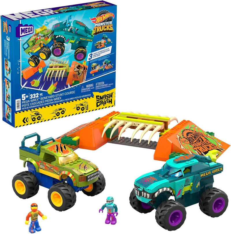 Mega Hot Wheels Monster Trucks Smash & Crash