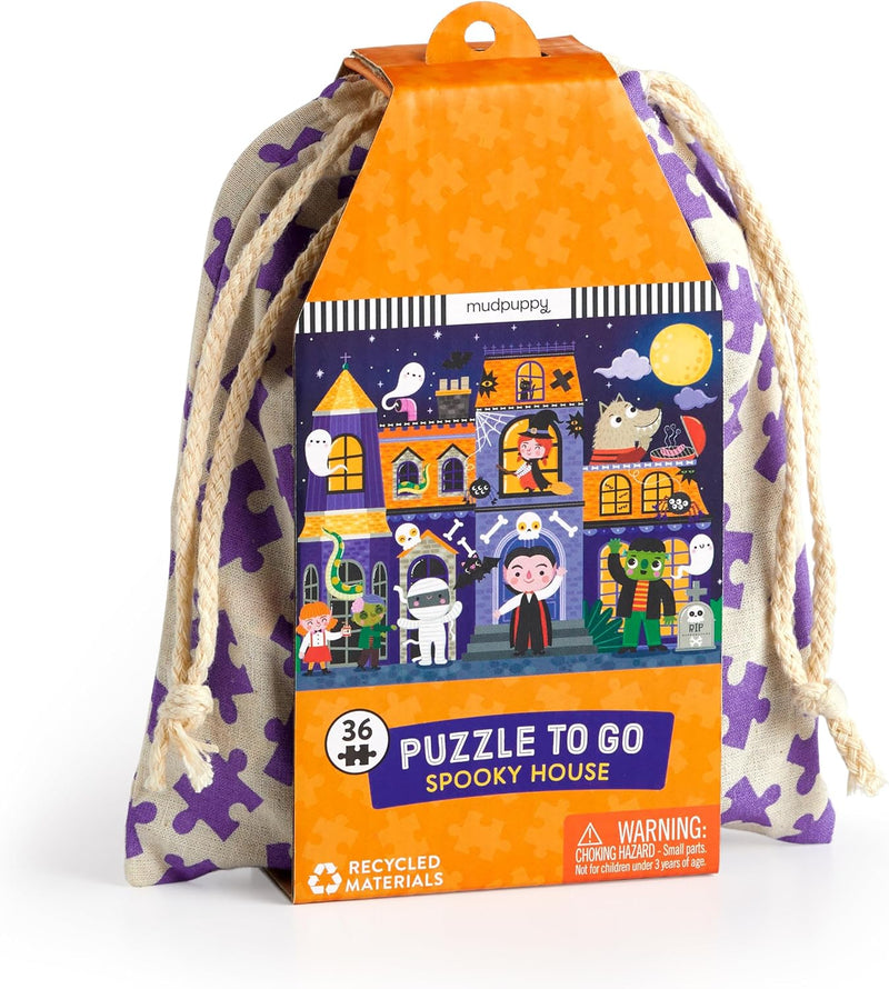 Spooky House 36 Piece Puzzle to Go