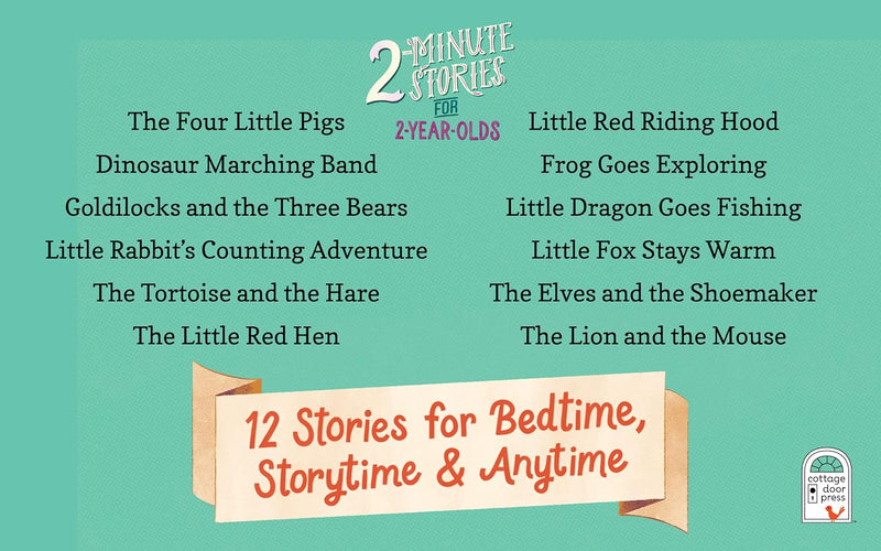 2-Minute Stories for 2-Year-Olds