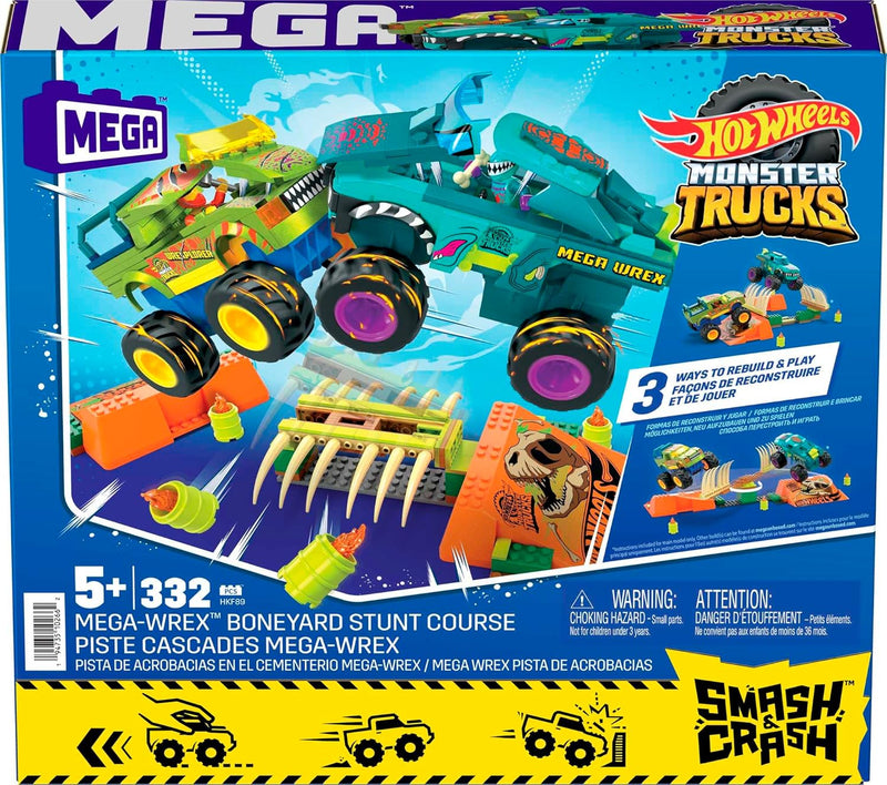 Mega Hot Wheels Monster Trucks Smash & Crash