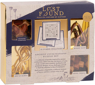 Lost & Found Ancient Civilizations Puzzle Set