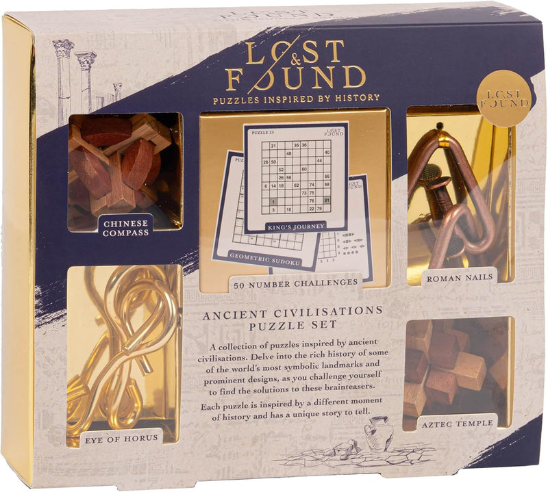 Lost & Found Ancient Civilizations Puzzle Set