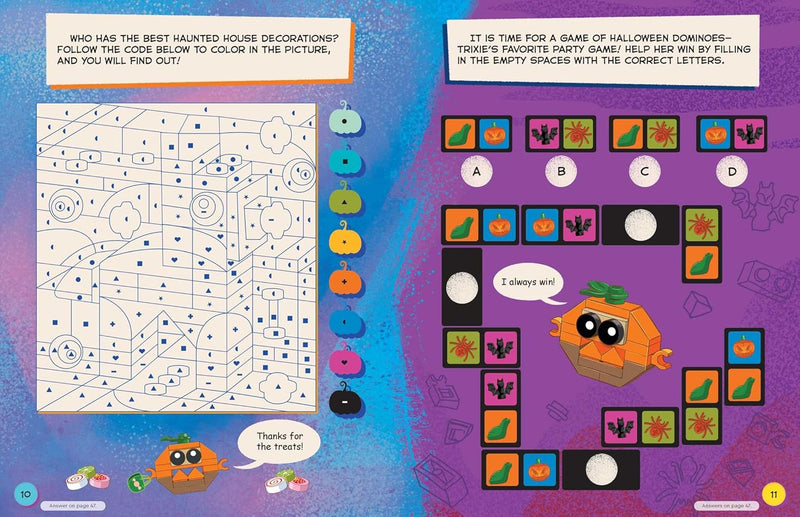 LEGO Books: Halloween Build and Play!