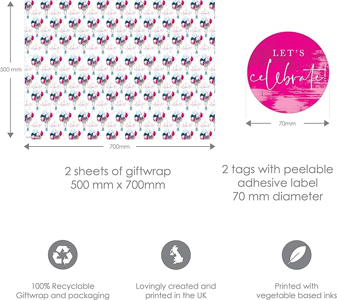 Celebrate Gift Wrap Pack