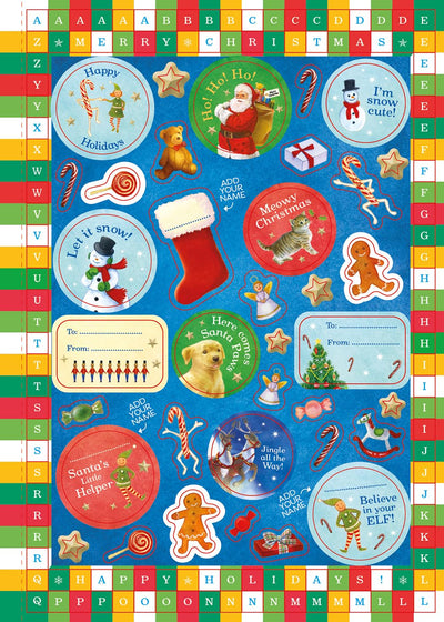 'Twas the Night Before Christmas Personalized Book with Stickers