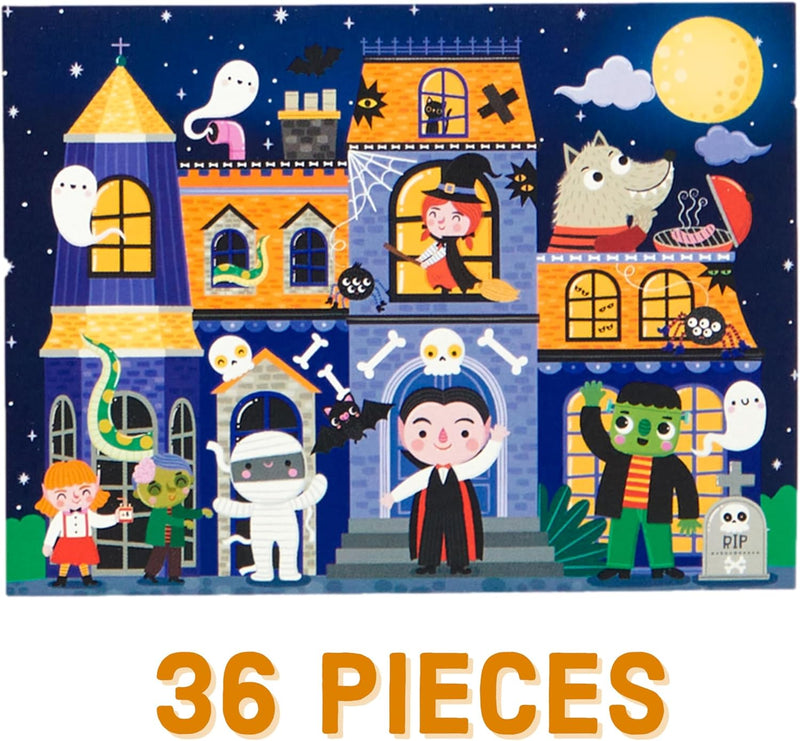 Spooky House 36 Piece Puzzle to Go